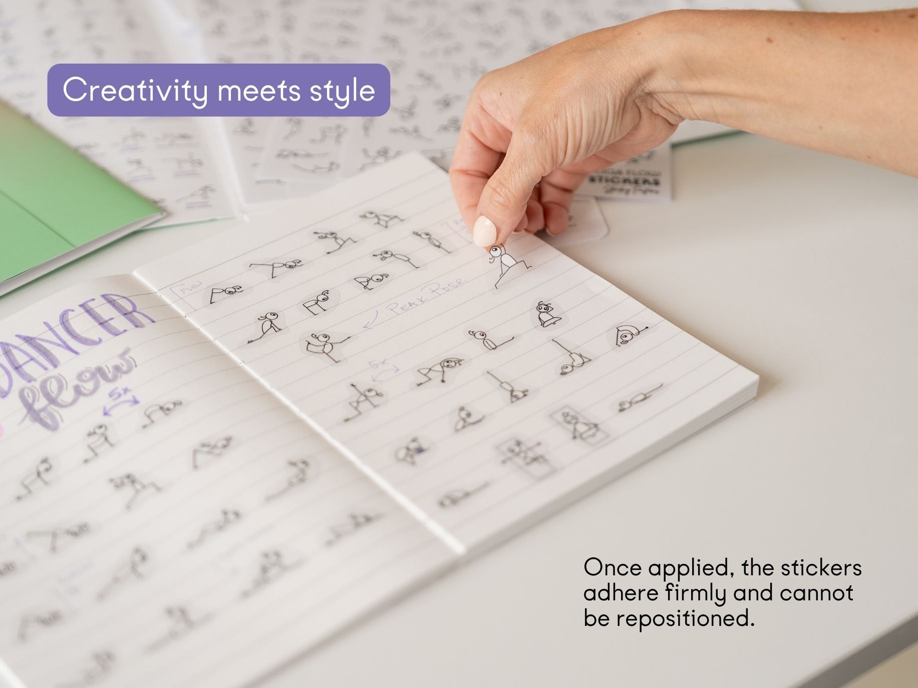 Yoga Flow Stickers – the Original