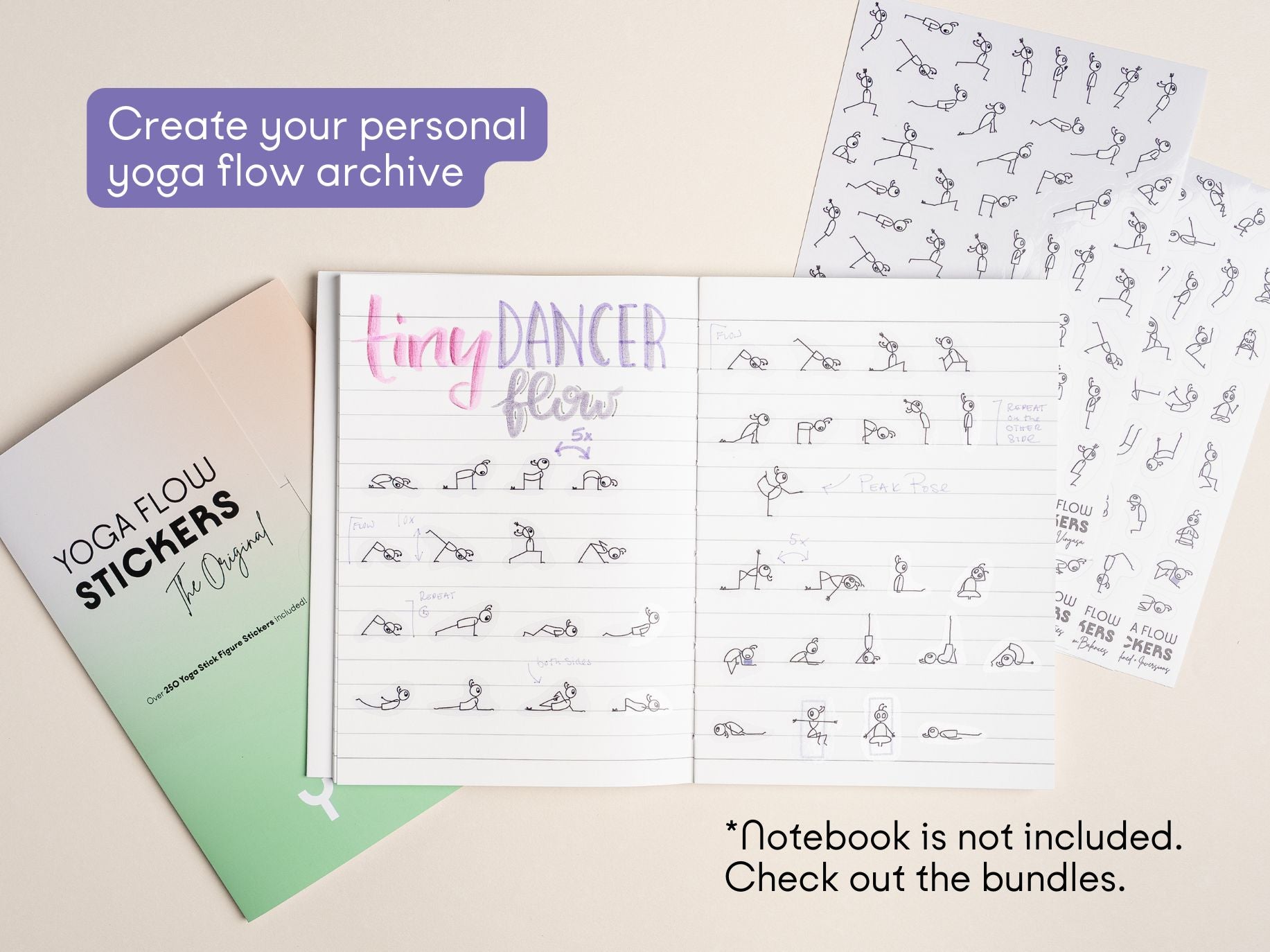 Yoga Flow Stickers