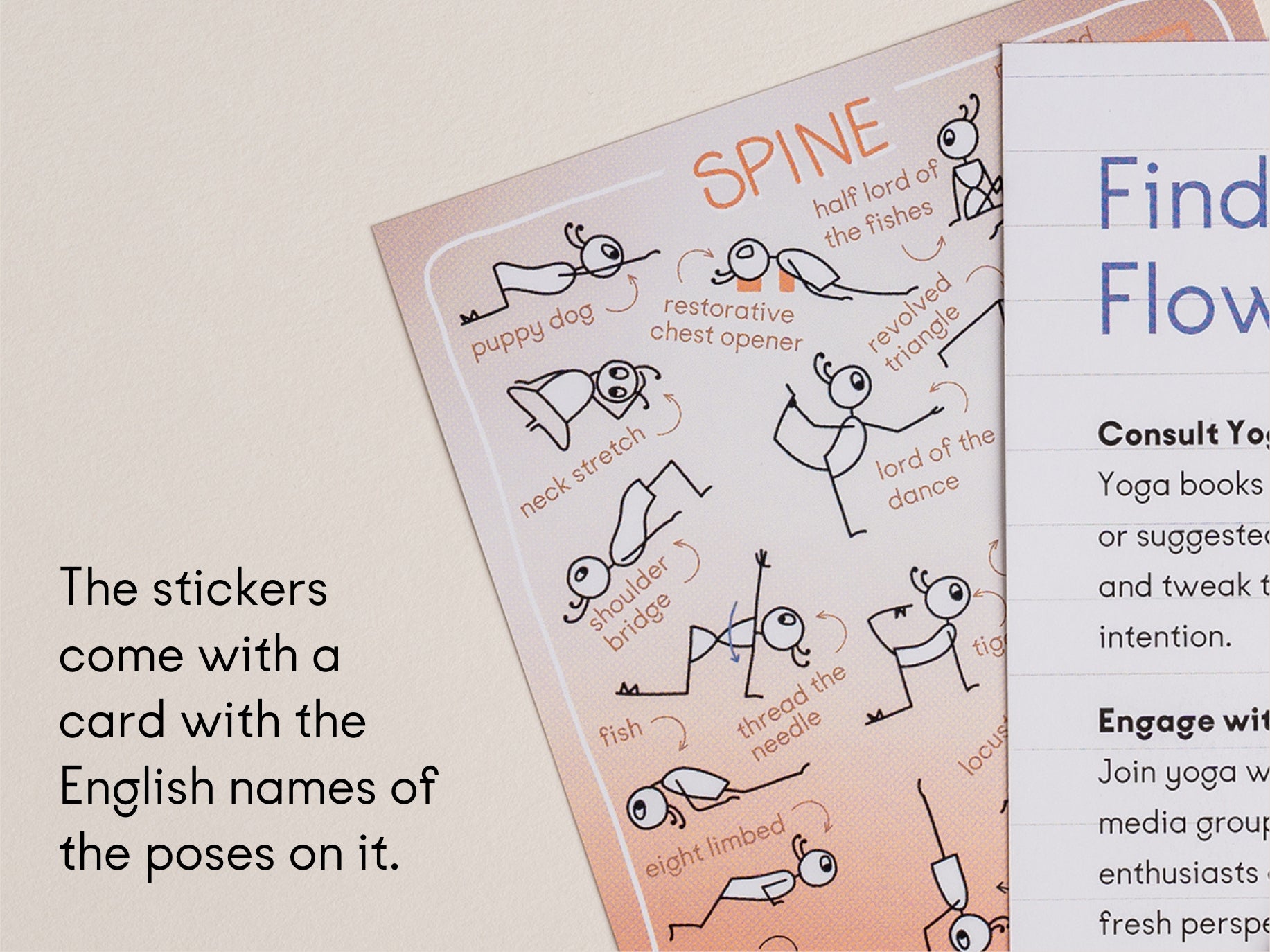 Yoga Flow Stickers ‘Focus’