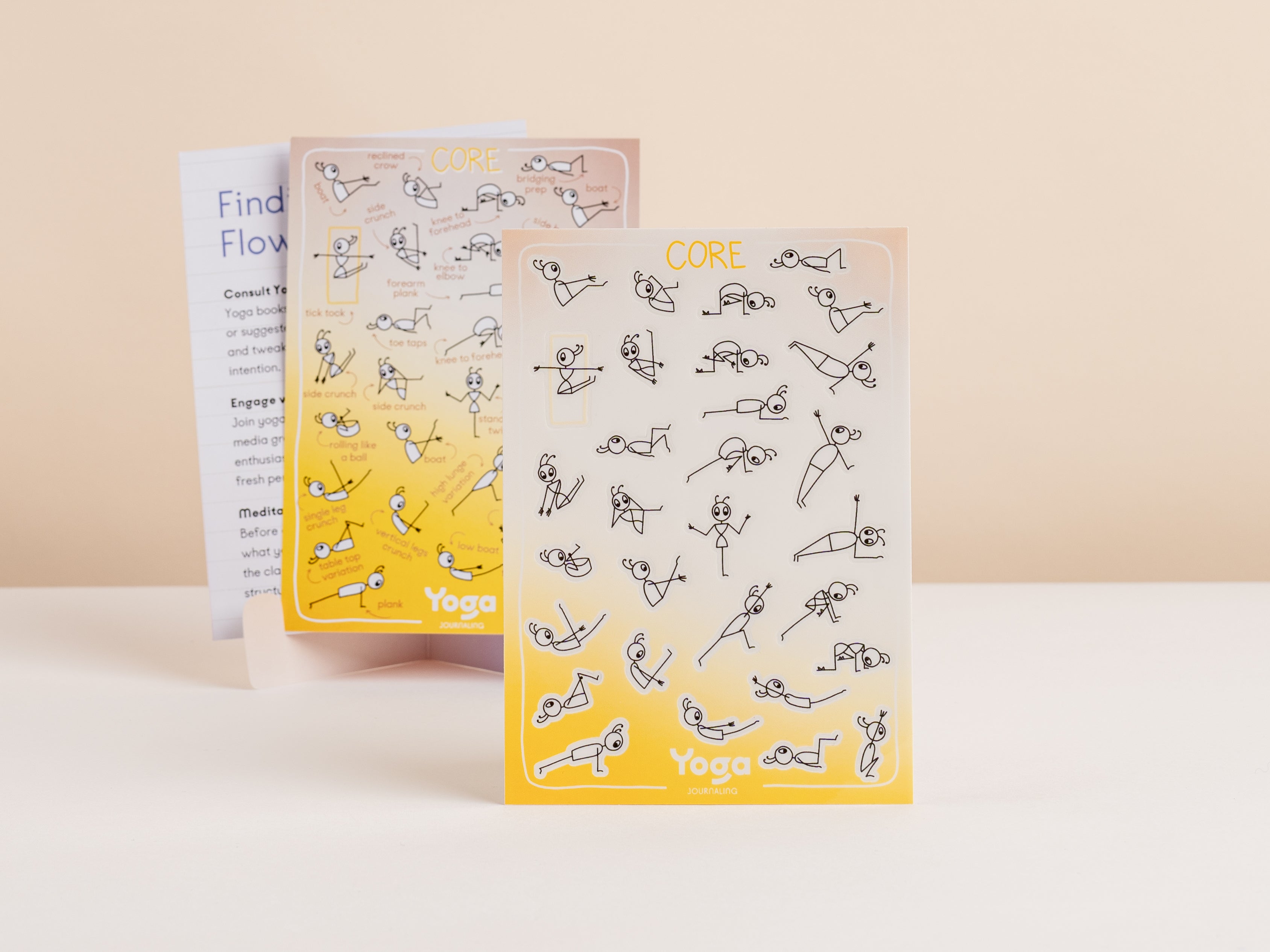 Yoga Flow Stickers ‘Focus’