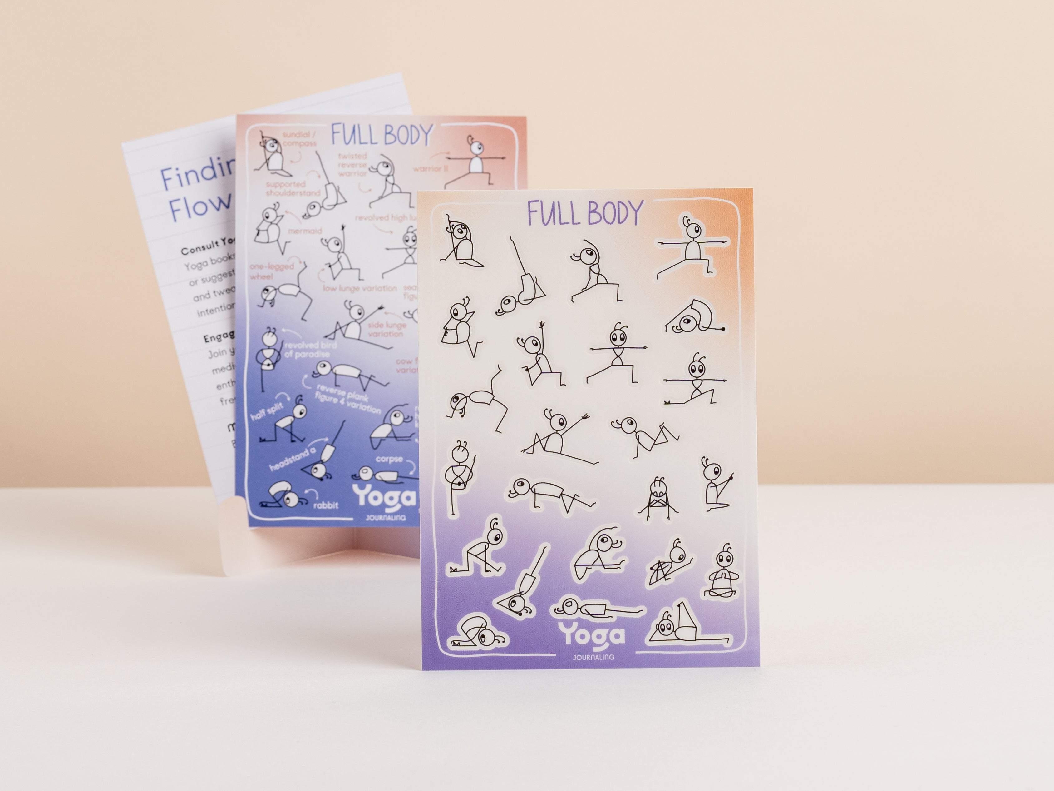 Yoga Flow Stickers ‘Focus’